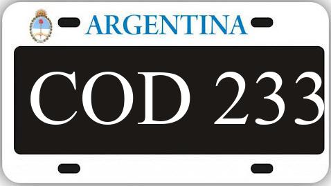 Patente COD233