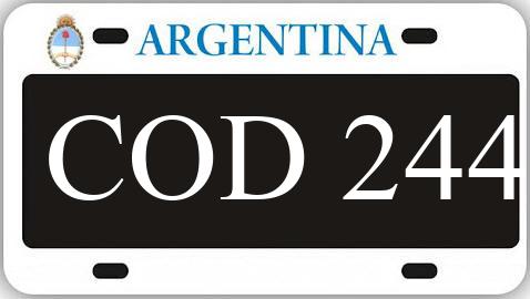 Patente COD244