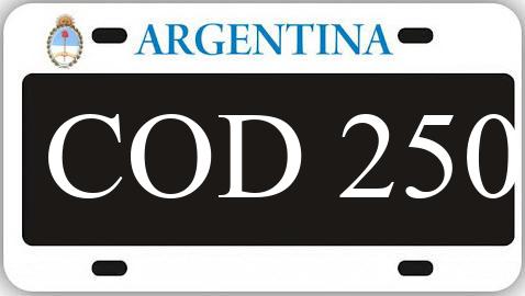 Patente COD250