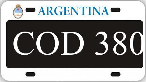 Patente COD380