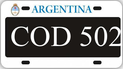 Patente COD502