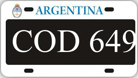 Patente COD649