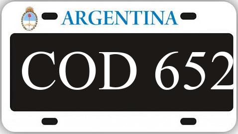 Patente COD652