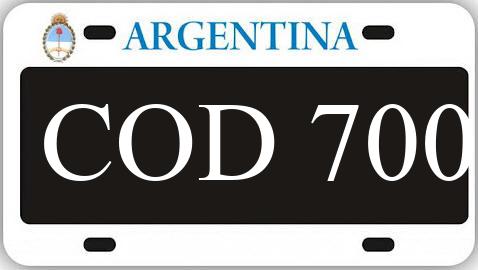 Patente COD700