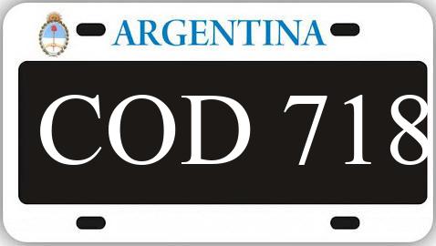 Patente COD718