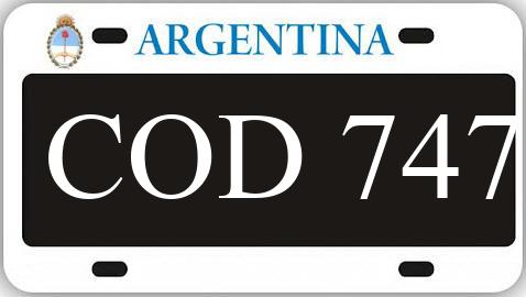 Patente COD747