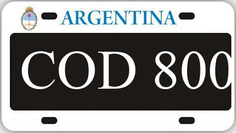 Patente COD800