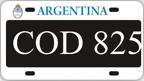 Patente COD825