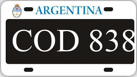 Patente COD838