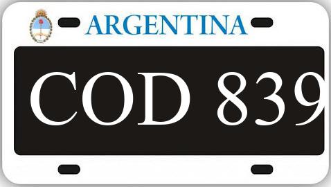 Patente COD839