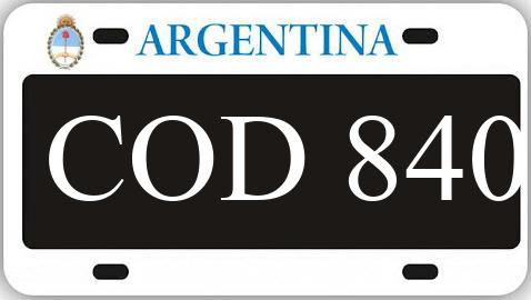 Patente COD840