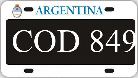 Patente COD849