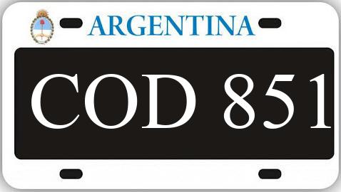 Patente COD851
