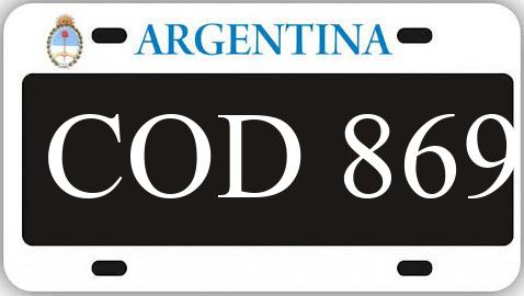 Patente COD869