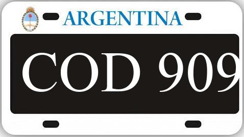 Patente COD909