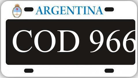 Patente COD966