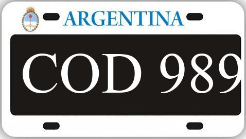 Patente COD989