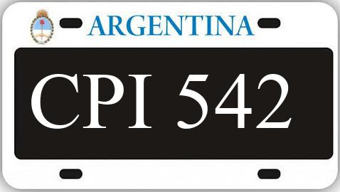 Patente CPI542