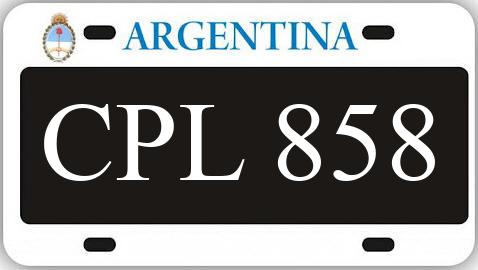 Patente CPL858