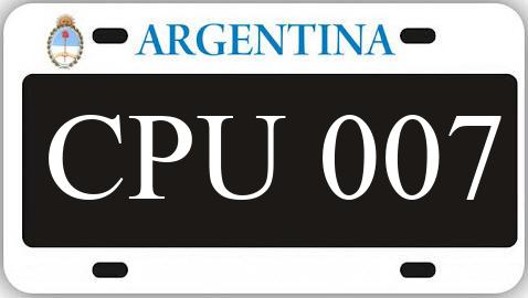 Patente CPU007