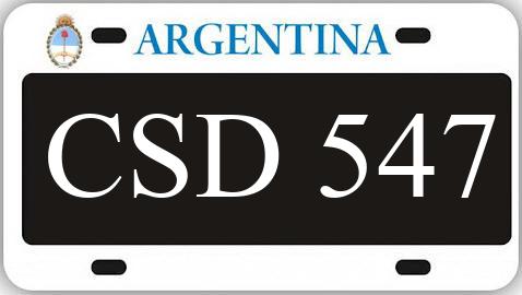 Patente CSD547