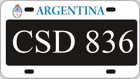 Patente CSD836