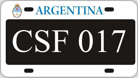 Patente CSF017