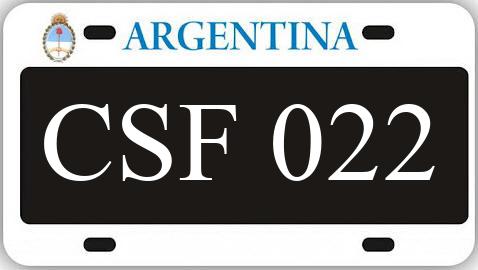 Patente CSF022