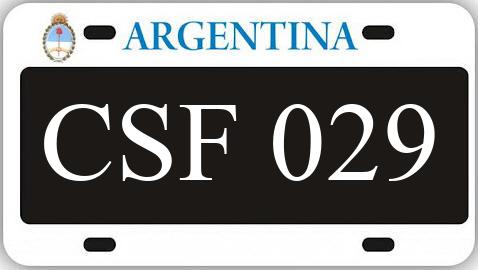 Patente CSF029