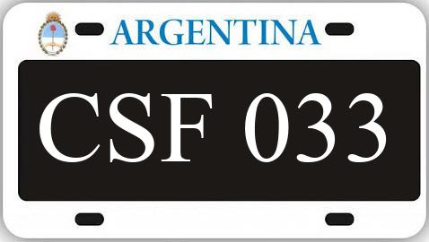 Patente CSF033