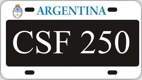 Patente CSF250