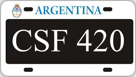 Patente CSF420