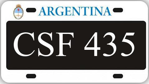 Patente CSF435