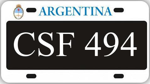 Patente CSF494