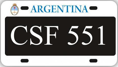 Patente CSF551