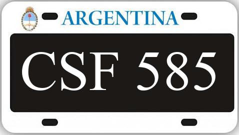 Patente CSF585