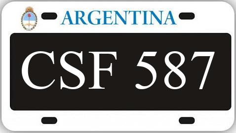 Patente CSF587