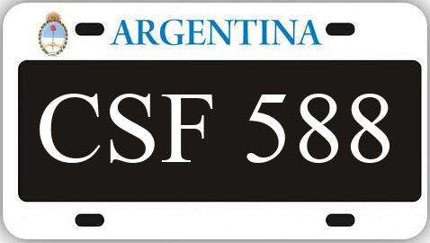 Patente CSF588