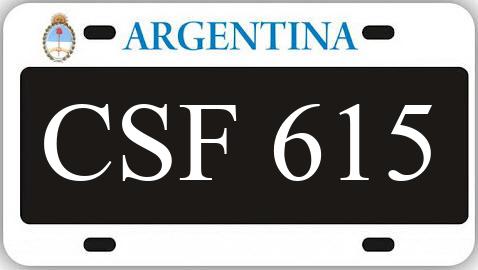 Patente CSF615