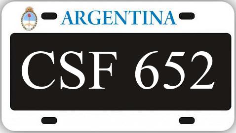 Patente CSF652