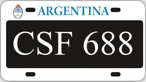 Patente CSF688