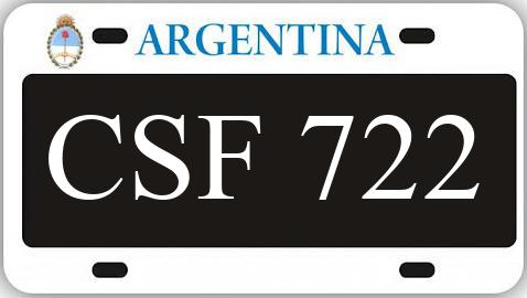 Patente CSF722