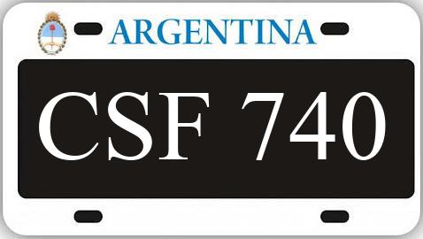 Patente CSF740