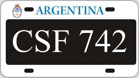 Patente CSF742