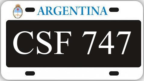 Patente CSF747