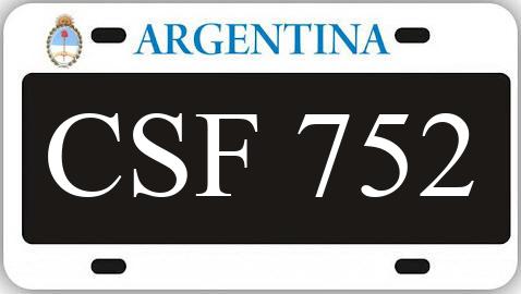 Patente CSF752