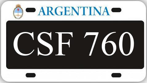 Patente CSF760