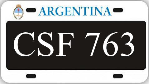 Patente CSF763