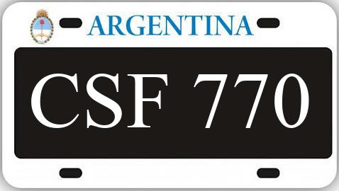 Patente CSF770