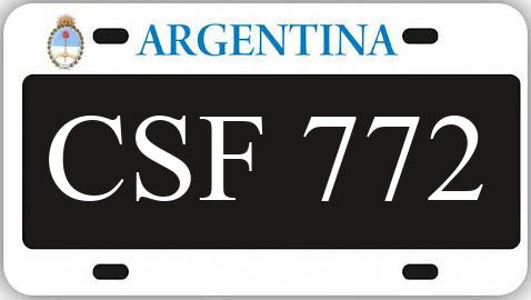 Patente CSF772